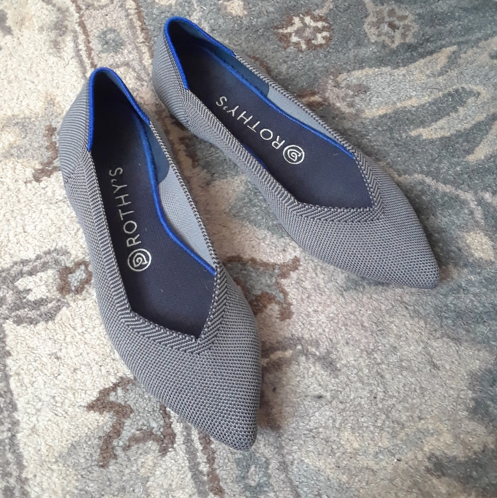 Cloud Grey Birdseye Rothy's 7.5
